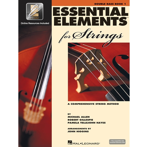 Essential Elements for Strings Double Bass Book 1 with EEi