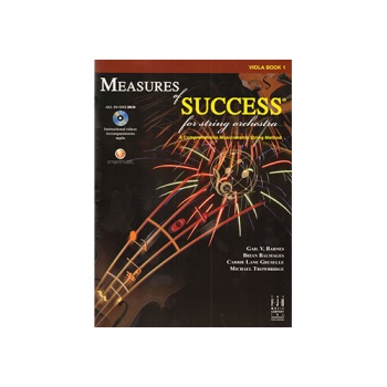 Measures of Success for String Orchestra: Viola, Book 1