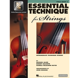 Essential Technique for Strings: Viola (Book 3)